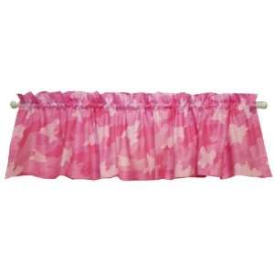  InStyle Camo Pink Tailored Valance