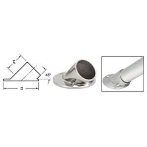 C.R. LAURENCE HR20AFPS CRL Polished Stainless 45 Degree 