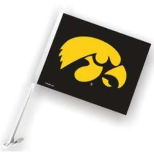  Iowa Hawkeyes Car Flag