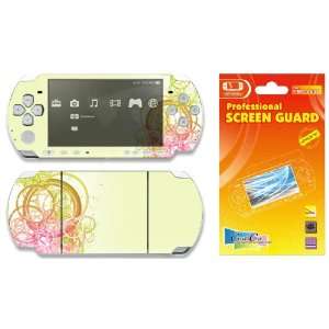  Combo Deal Sony PSP 3000 Slim Decal Skin Sticker plus 