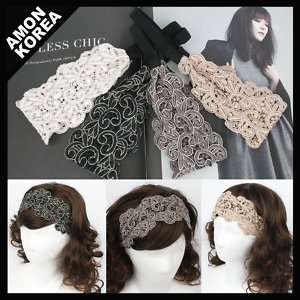 Hollywood Style Wide Fabric Hairband Headband(4color)  