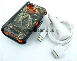   Otterbox Defender Case+Holster Max 4HD Camo Orange RealTree iPhone 4/S