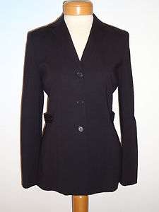 Ann Taylor Black Suit Blazer Jacket Coat 4 NEW  