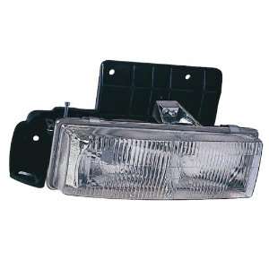 Aftermarket Replacement Composite Headlight Headlamp Assembly Clear 