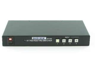 Shinybow SB 4106 4x1 VGA Selector Switch w/IR control  