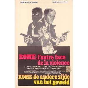 Rome LAutre Face de la Violence Movie Poster (11 x 17 Inches   28cm 