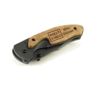 Wells Fargo Lockblade Knife with Belt Clip