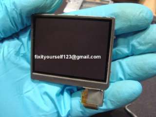 SONY CYBERSHOT T10 PARTS LCD SCREEN W/REPAIR DIRECTIONS  