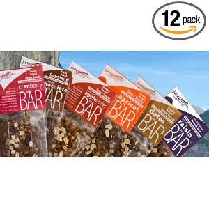 Jumpstarter Bodyfuel All Natural Wheat Free Energy Bars, Variety Pack 