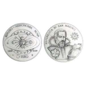   Keplers Astronomia Nova Treaty   18gm Silver Proof Coin Toys & Games