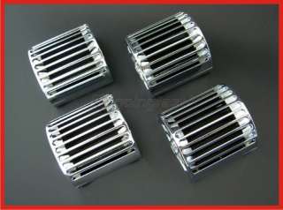 93 00 VAUXHALL OPEL CORSA B REPLACEMENT CHROME AIR VENT  