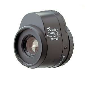  Rainbow L6DC4P 1/2 6mm DC Type Auto Iris CCTV Lens 