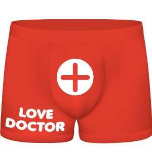  S Line Funny Boxers, Love Doctor Underwear Cup Health 