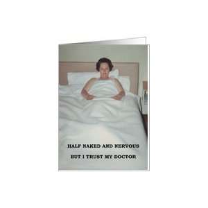  Female Doctor Thank You   FUNNY Card Health & Personal 