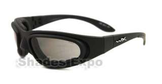 NEW WILEY X SUNGLASSES WX 71 BLACK SG 1 AUTH  