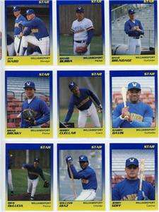 1989 Williamsport Bills Star RICH DELUCIA Wyomissing PA  