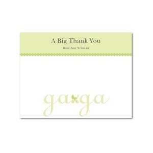  Thank You Cards   Ga Ga Baby Thank You Cards By Erin And 
