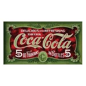 Coke Coca Cola Tin Sign #1074