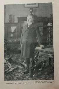 Antique HB Book The Life Of William McKinley John Tyler  
