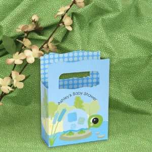  Blue Baby Turtle   Mini Personalized Baby Shower Favor 
