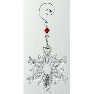  Waterford Snow Crystals Annual Ornament with Box 