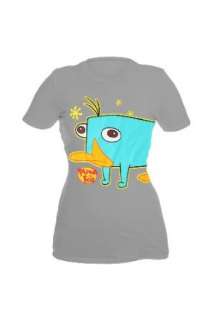    Disney Phineas And Ferb Perry The Platypus Girls T Shirt Clothing