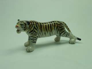 Porcelain Miniature Animal Jungle Wild Life Tiger #122  