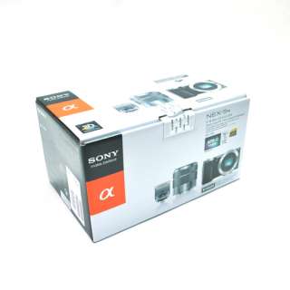 ezValue Sony Alpha NEX 5N NEX5 16.1 MP Silver Digital Camera + 4gb 
