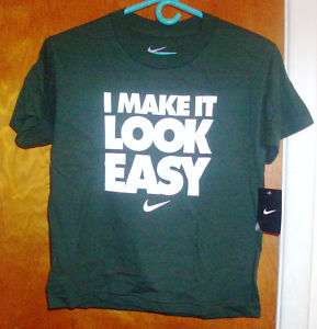 Boys Nike I Make It Look Easy T Shirts New  
