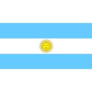 Argentina Flag 3ft x 5ft Nylon   Outdoor