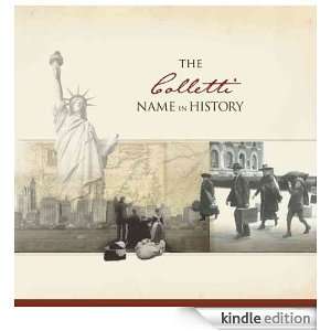 The Colletti Name in History Ancestry  Kindle Store