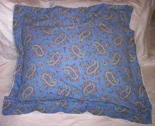 RALPH LAUREN Euro Sham Studio paisley Ocean Side Blue NIP  