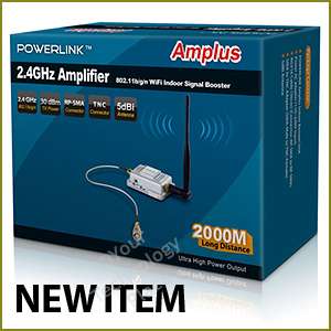 Broadband Amplifier WiFi Signal Booster 802.11 b/g/N 813538011437 