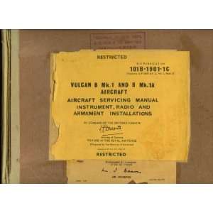  Avro Vulcan B Aircraft Service Manual   101B 1901 1C 