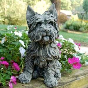  Craft Tex/Ladybug Westy Terrier Garden Statue Patio, Lawn 