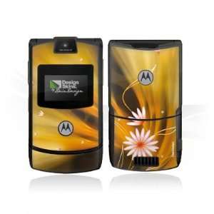   Skins for Motorola RAZR V3   Flower Blur Design Folie Electronics