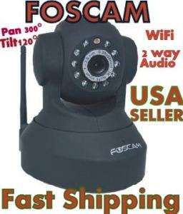 Foscam NEW Wireless IP Camera P&T Audio WiFi IR FI8918W  