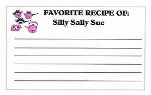 Set of 25 Recipe Cards   Minnie Mouse   Personalized with YOUR NAME 