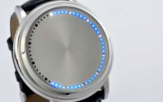 LED Watch Our Original Abyss in new cool steel design Hour and Minute 