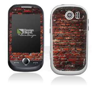   Skins for Samsung B5310 Corby Pro   Old Wall Design Folie Electronics