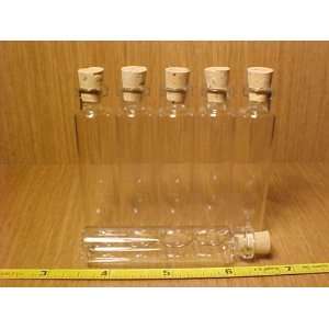  (100) 10 Ml Glass Bottles Brand New with Cork Size #0 