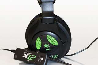 NEW Turtle Beach Ear Force X12 Gaming Headset Amplified  