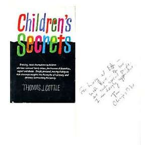   Cottle Autographed / Signed Childrens Secrets Book 