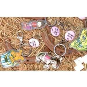  Think Pink Tilly and co. Key Ring (Daisy Wellies ) Toys & Games