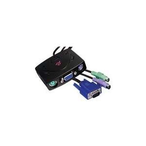  2 Port PS/2 KVM Switch w/Cable (AKSP02)   Electronics