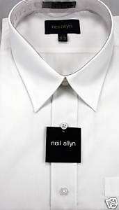 Neil Allyn White Dress Shirt  