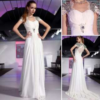 white women elegant wedding/evening floor long dress  