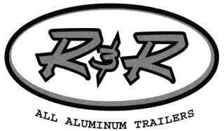 New R & R ALL Aluminum 7x14+2 V Nose Force Elite 3 Motorcycle Trailer 