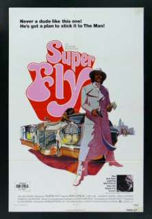 SUPER FLY * 1SH ORIG MOVIE POSTER 1972 SUPERFLY  
