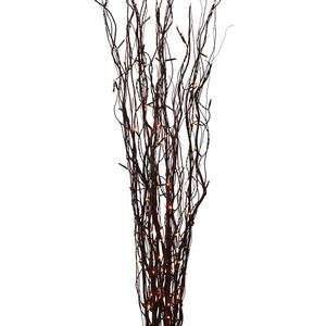    40 Brown Branches 100 Clear Seed Lights   V114025